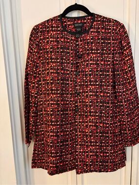 Shomi silk tunic blouse